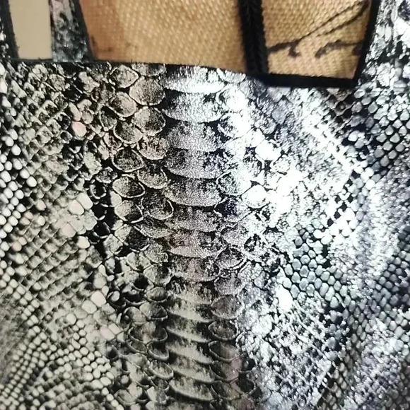 OAK 73 snakeskin tote bag - Picture 4 of 6